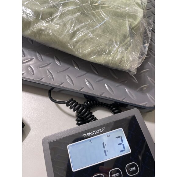 Isaac Mizrahi Live Reg Pebble Knit Wide Leg Pant Scalloped Hem Size 5X Green NEW - Picture 9 of 9